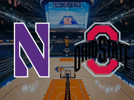 Northwestern Wildcats at Ohio State Buckeyes Basketball